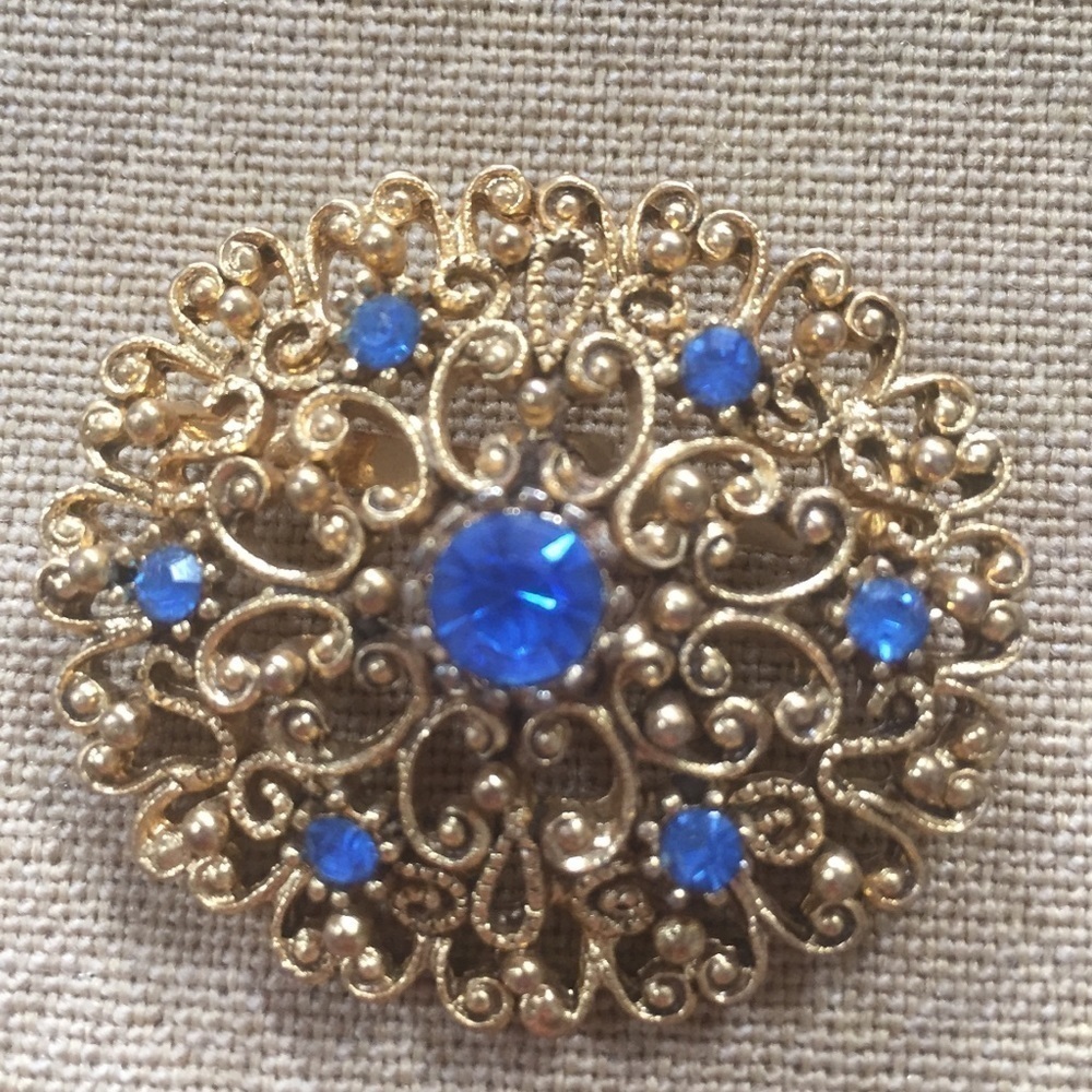 Jonette Jewelry Company Vintage Brooch 1960’s